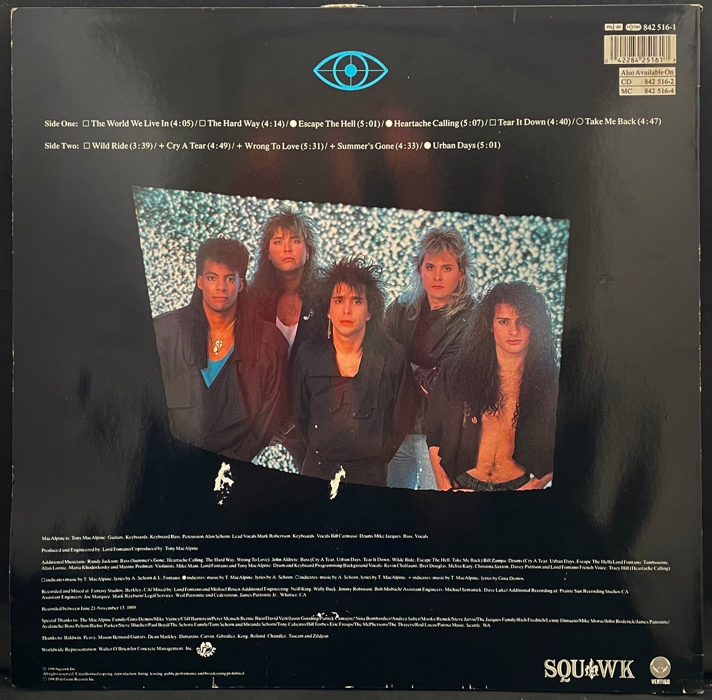 MacAlpine – Eyes Of The World -USED Vinyl LP