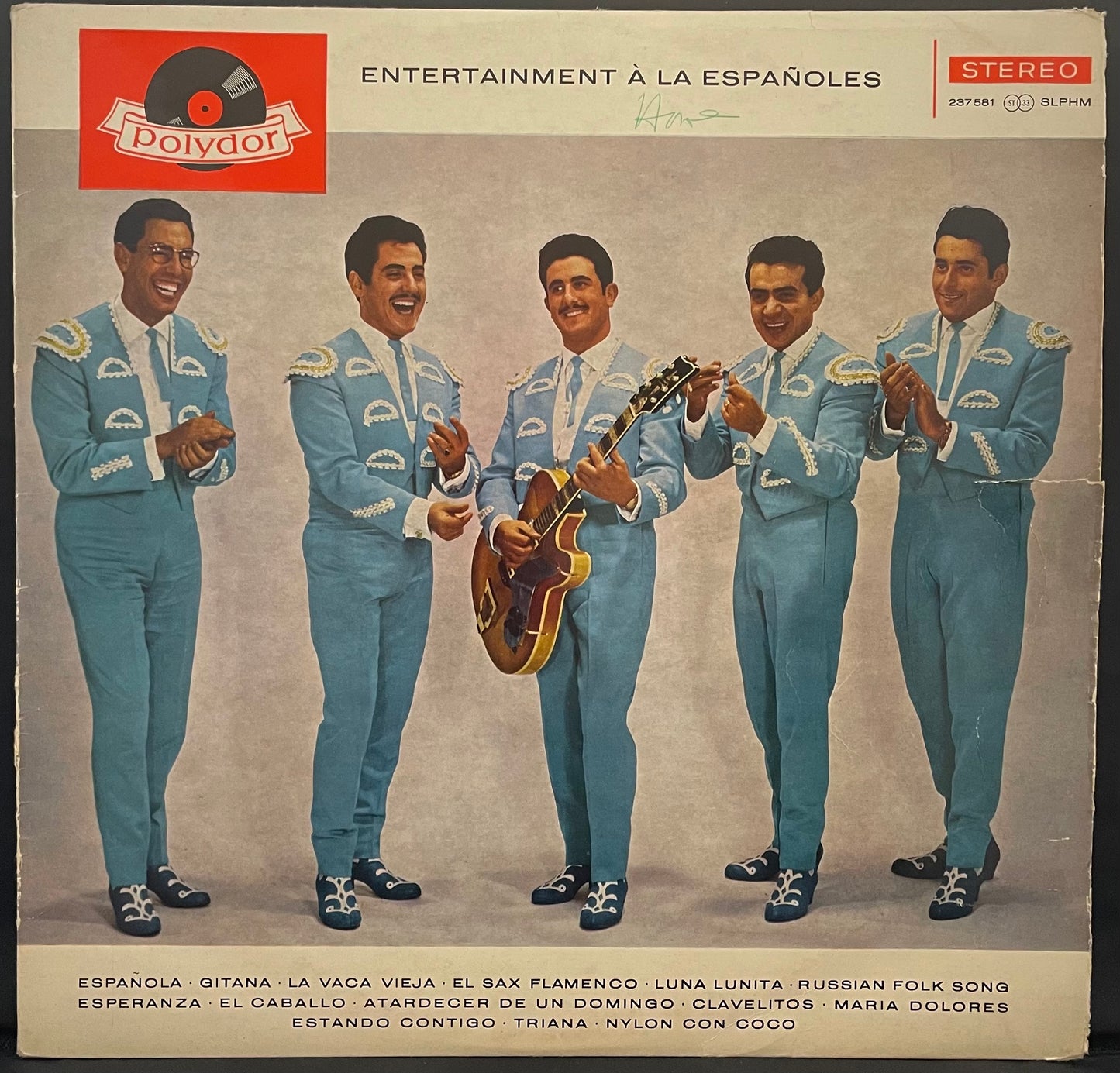 Los Españoles – Entertainment À La Españoles - USED Vinyl LP