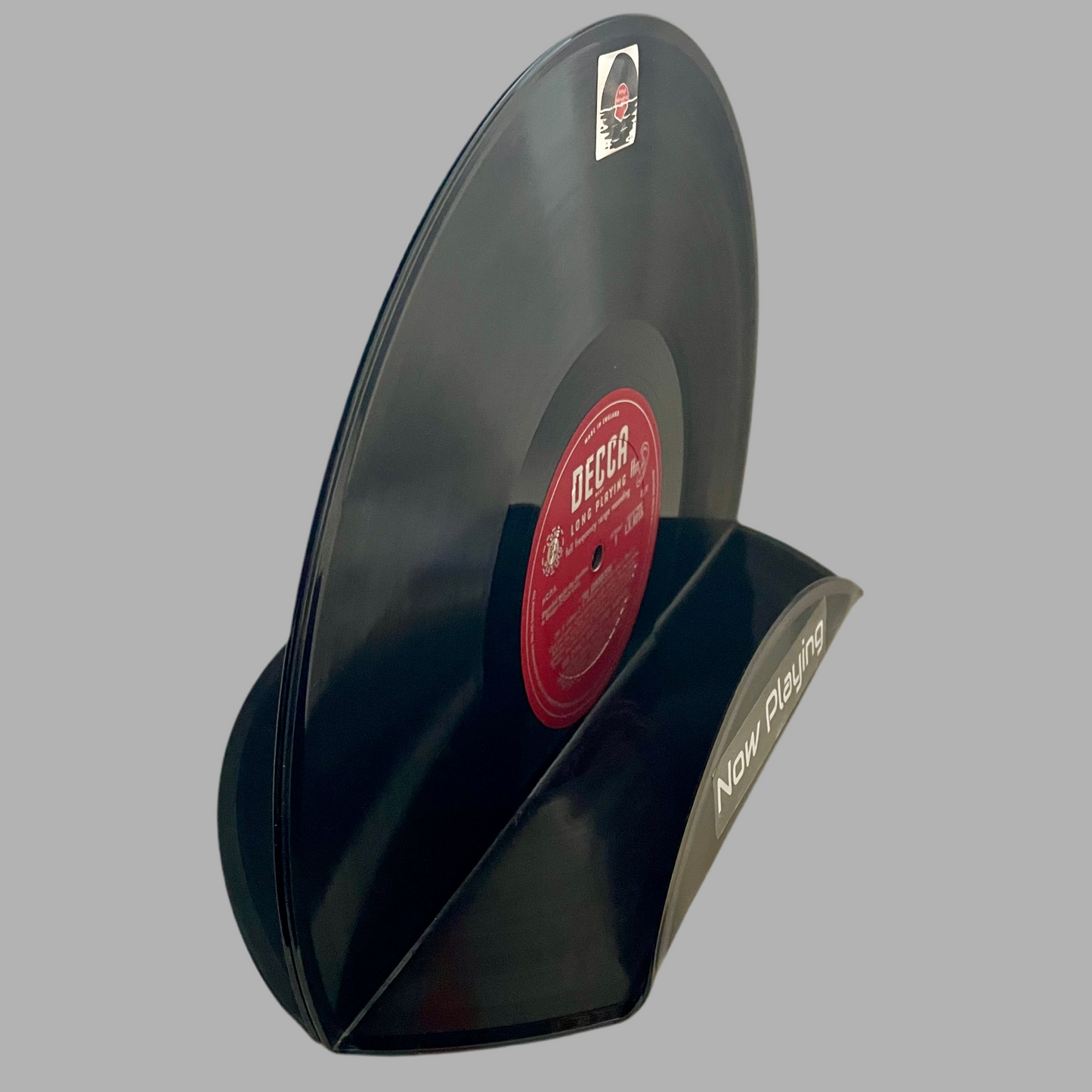 The ‘Decca’ Vinyl Record ‘Now Playing’ Record Stand