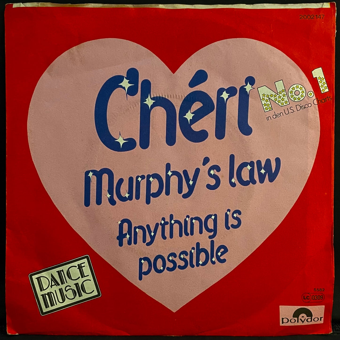 Cheri – Murphy's Law / Anything Is Possible – USED Vinyl 7" Single