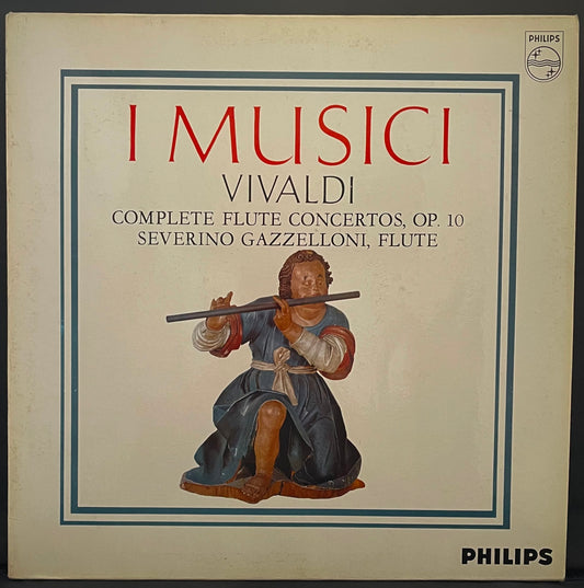 Vivaldi – I Musici, Severino Gazzelloni – Complete Flute Concertos Op. 10 - USED Vinyl LP