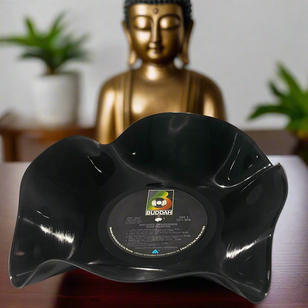 The 'Music Works’ 12" Vinyl Record Bowl