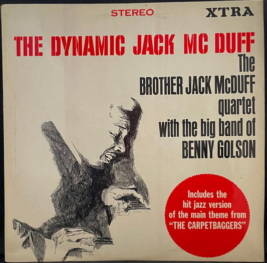 Jack McDuff Quartet/Big Band Of Benny Golson –Dynamic Jack McDuff – USED Vinyl LP