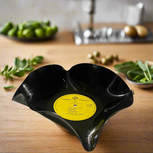 The 'Golden Guinea’ 12" Vinyl Record Bowl