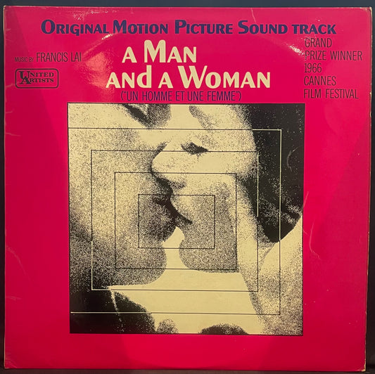 Francis Lai – A Man And A Woman ("Un Homme Et Une Femme") OST – USED Vinyl LP