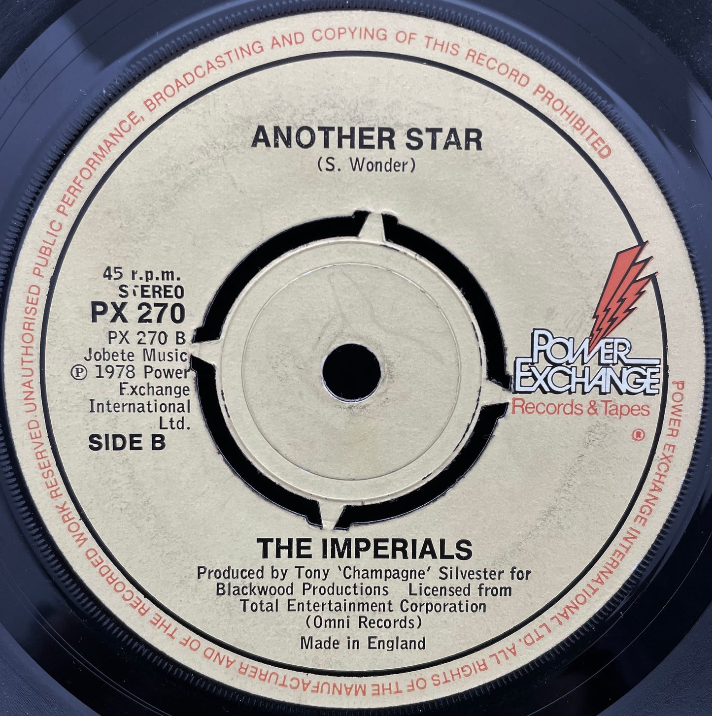 The Imperials – Where You Gonna Find Somebody Like Me – gebrauchte 7"-Vinyl-Single