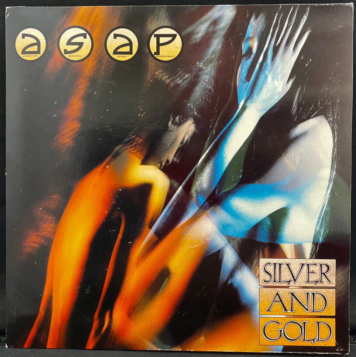 ASAP – Silver And Gold – USED Vinyl 7" Single - Ltd. Edition - CLEAR