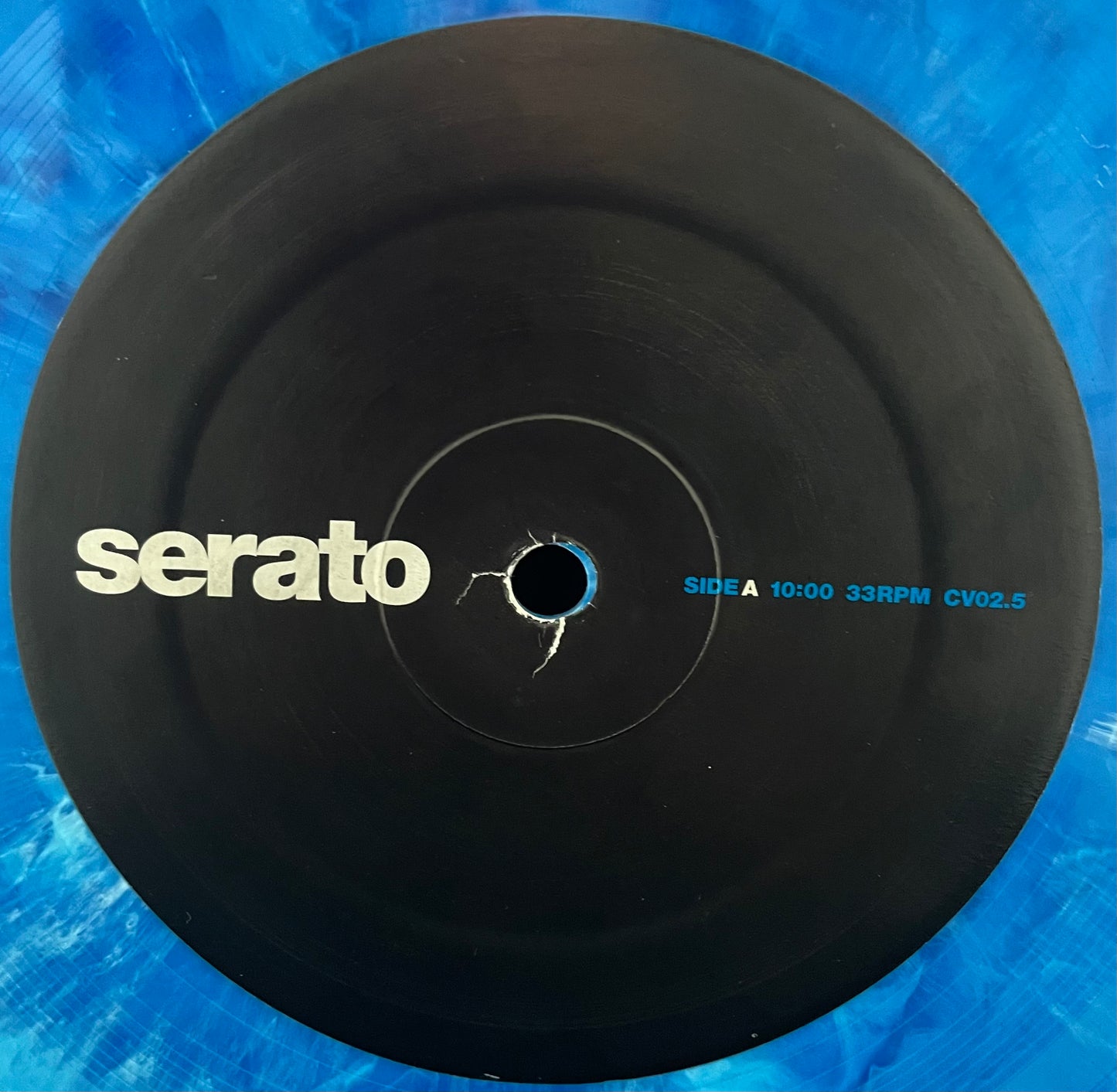 No Artist – Official Serato Control Vinyl – USED Vinyl 2LP BLUE Limited Edition