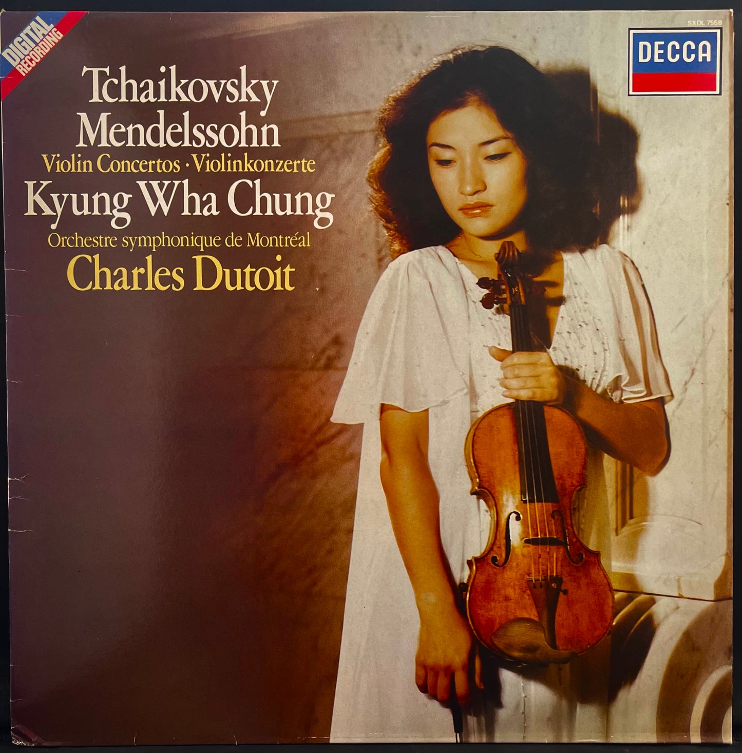 Kyung Wha Chung, Orchestre symphonique de Montréal – Violin Concertos-USED Vinyl LP