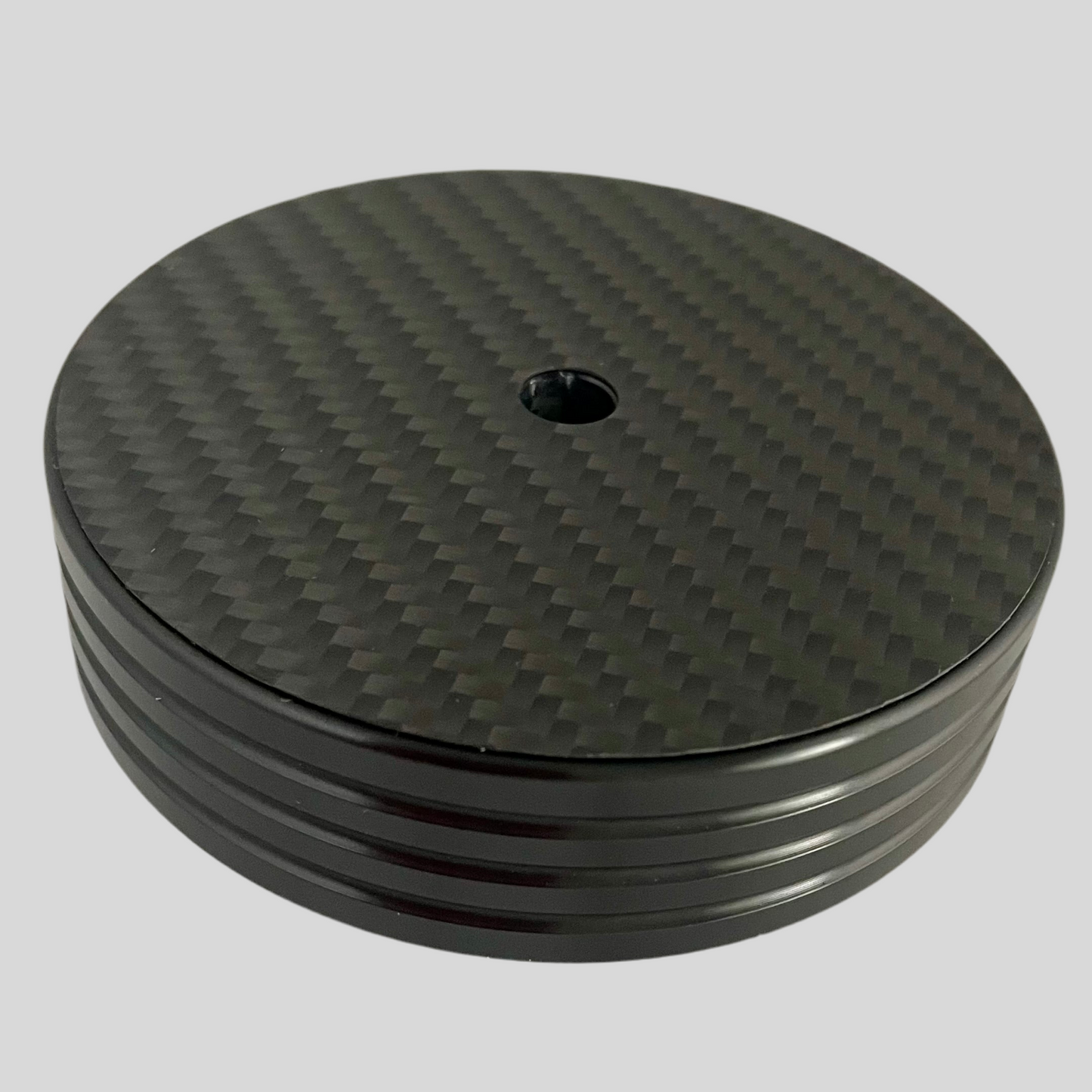 Vinyl Record Stabilizer with Carbon Fibre Base