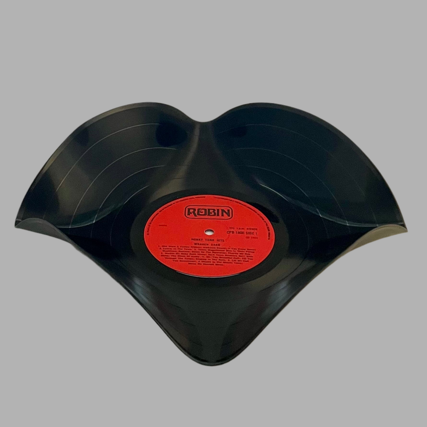 The 'Robin’ 12" Vinyl Record Bowl