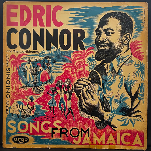 Edric Connor And The Caribbeans – Songs From Jamaica - USED Vinyl LP - MONO