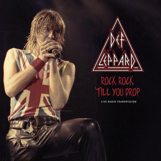 DEF LEPPARD - ROCK, ROCK `TILL YOU DROP - Vinyl LP CLEAR