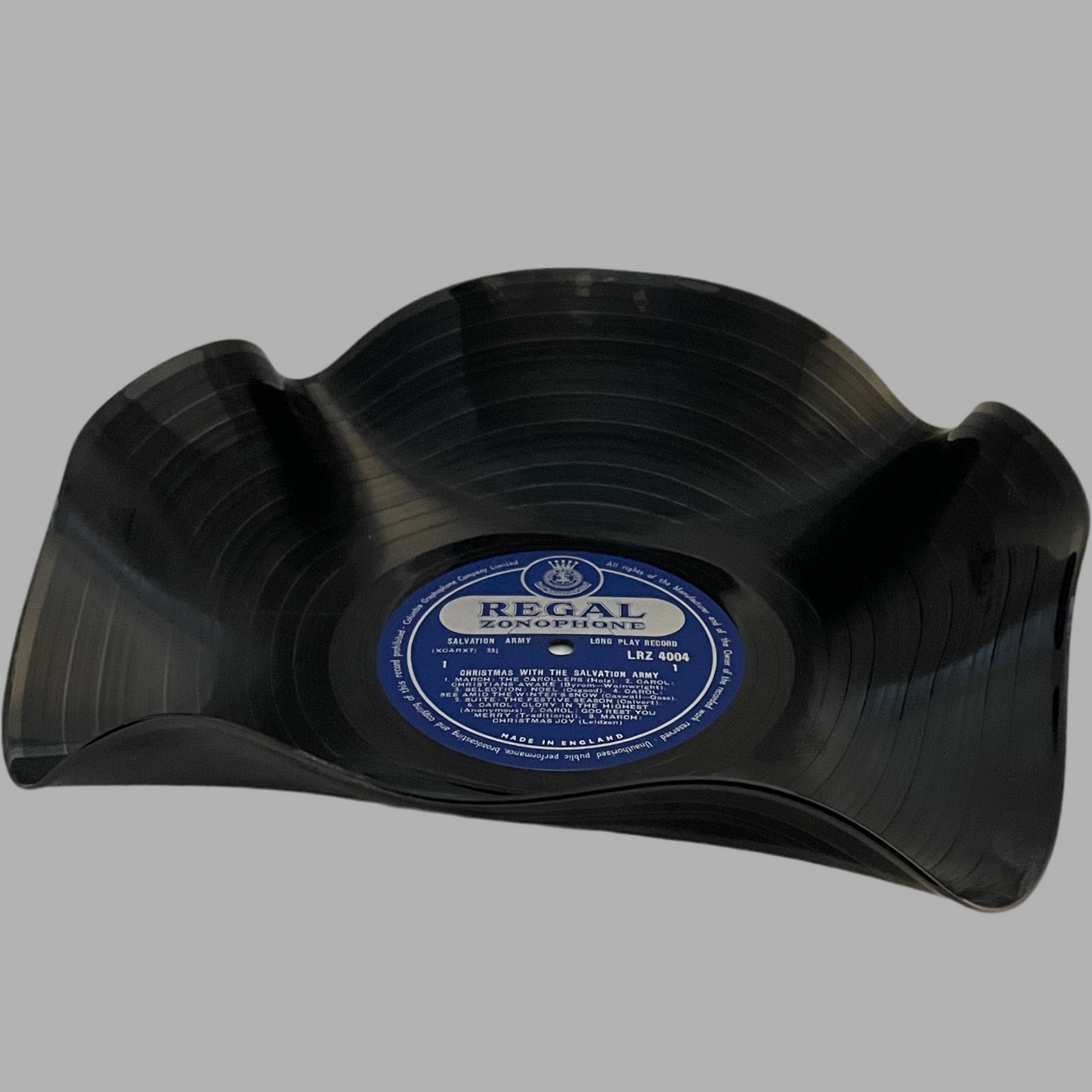 The 'Regal’ 12" Vinyl Record Bowl