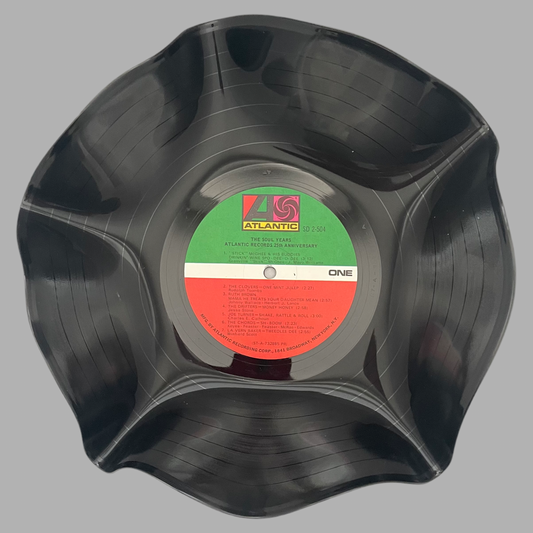 The 'Atlantic USA’ 12" Vinyl Record Bowl