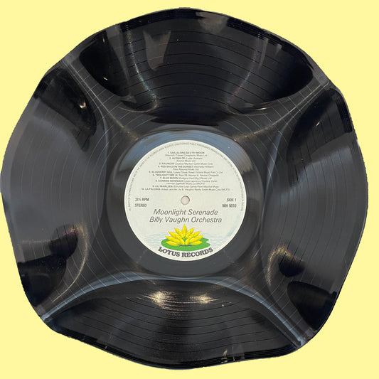 The 'Lotus’ 12" Vinyl Record Bowl