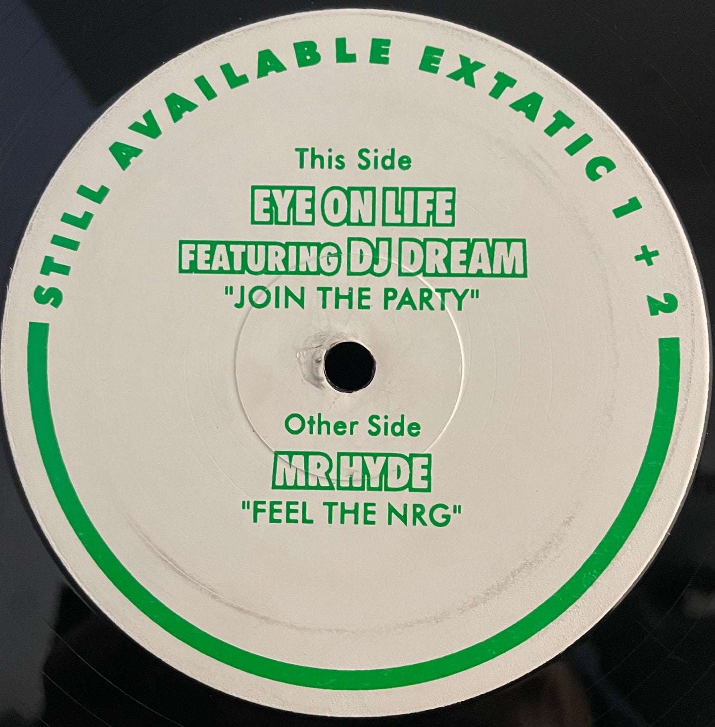 Mr Hyde / Eye On Life – Feel The NRG – USED Vinyl 12" Single