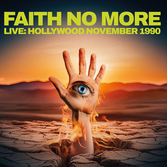 PRESALE - FAITH NO MORE - LIVE HOLLYWOOD NOVEMBER 1990- Vinyl 2LP CLEAR