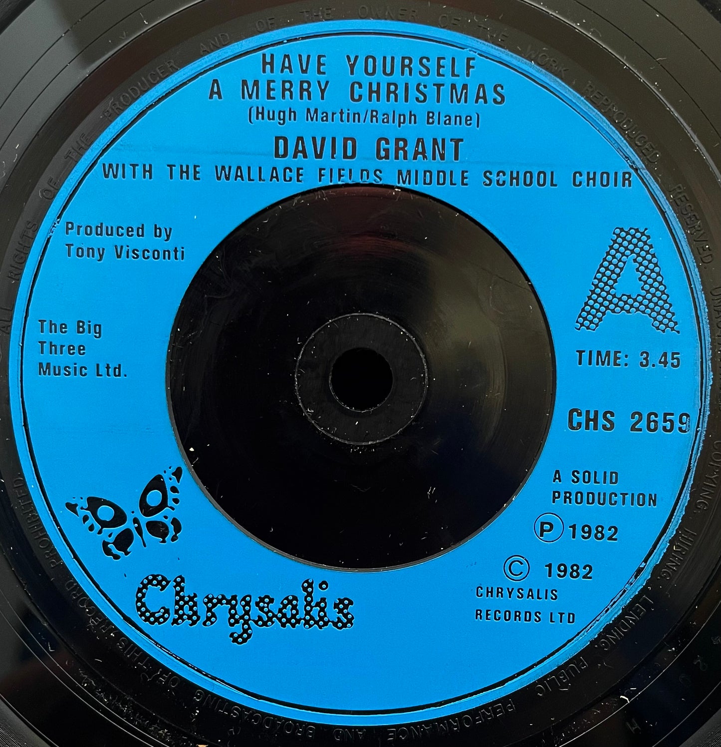 David Grant – Have Yourself A Merry Christmas - USED Vinyl 7" Single