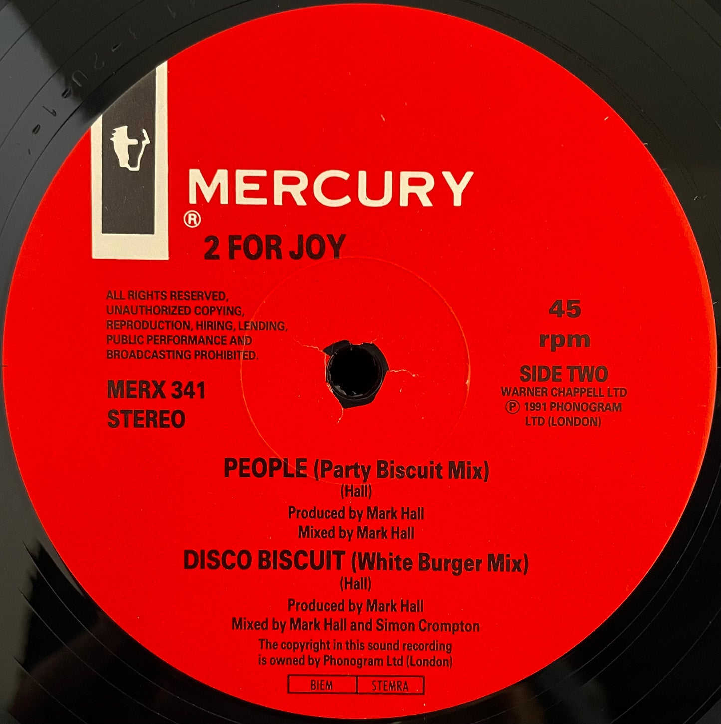 2 For Joy – World Party – USED Vinyl 12" Single