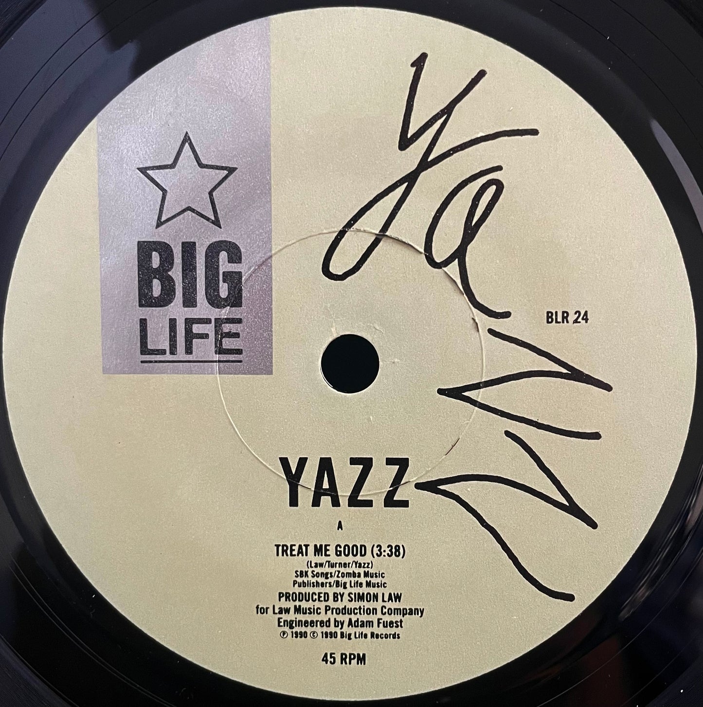 Yazz – Treat Me Good - USED Vinyl 7" Single