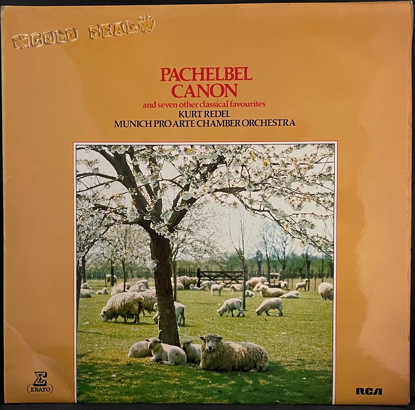 Kurt Redel, Pro Arte Chamber Orchestra Of Munich – Pachelbel Canon And Seven Other Classical Favourites – USED Vinyl LP