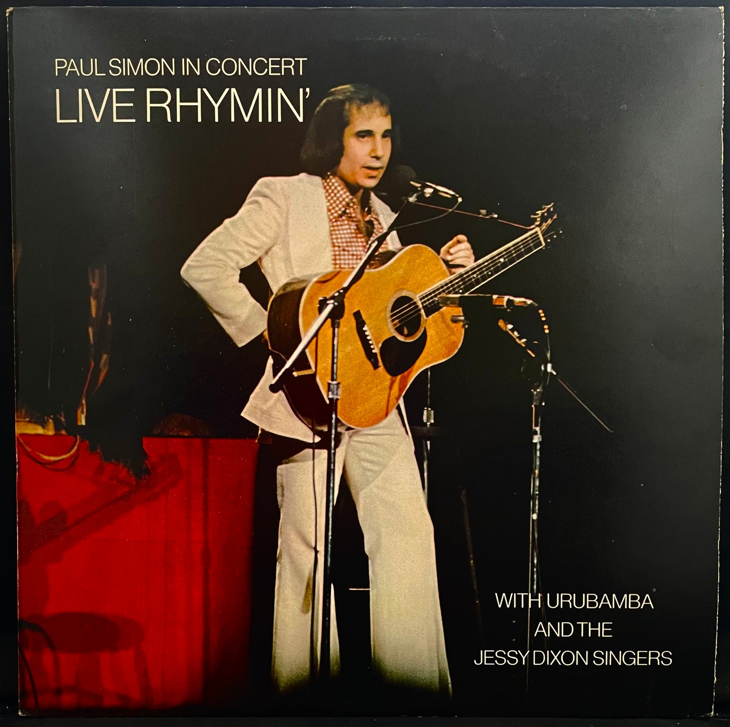 Paul Simon, Urubamba, The Jessy Dixon Singers – In Concert Live Rhymin' – USED Vinyl LP