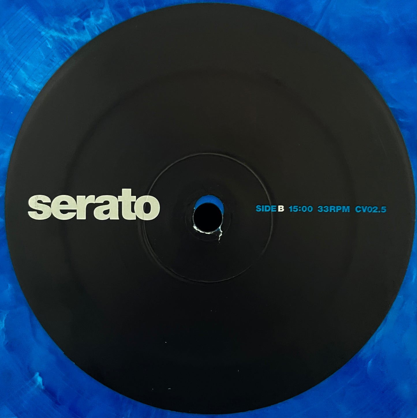 No Artist – Official Serato Control Vinyl – USED Vinyl 2LP BLUE Limited Edition