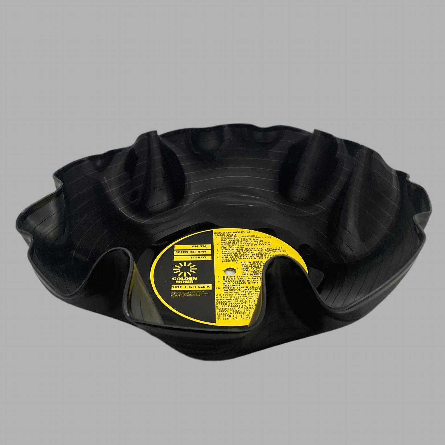 The 'Golden Hour’ 12" Vinyl Record Bowl