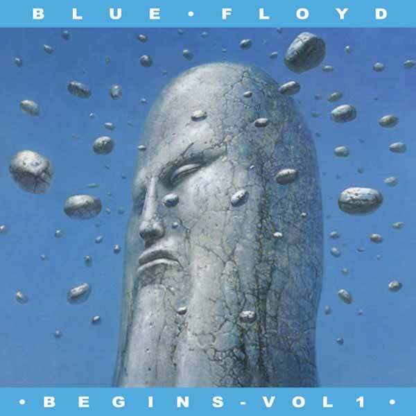 PRESALE - BLUE FLOYD - BEGINS VOLUME 1 - Vinyl LP CLEAR BLUE