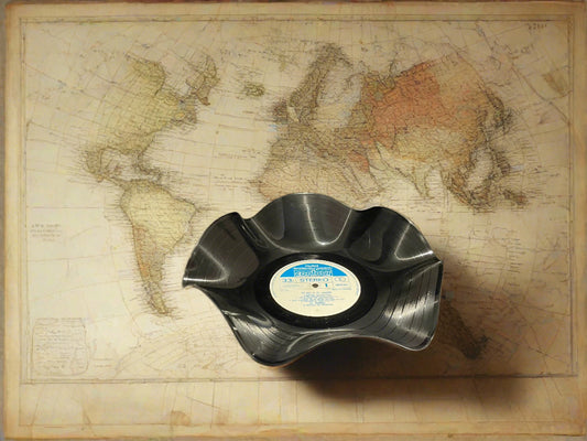 The 'Contour' 12" Vinyl Record Bowl