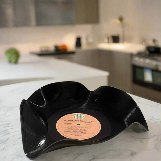 The 'Topaz 1’ 12" Vinyl Record Bowl