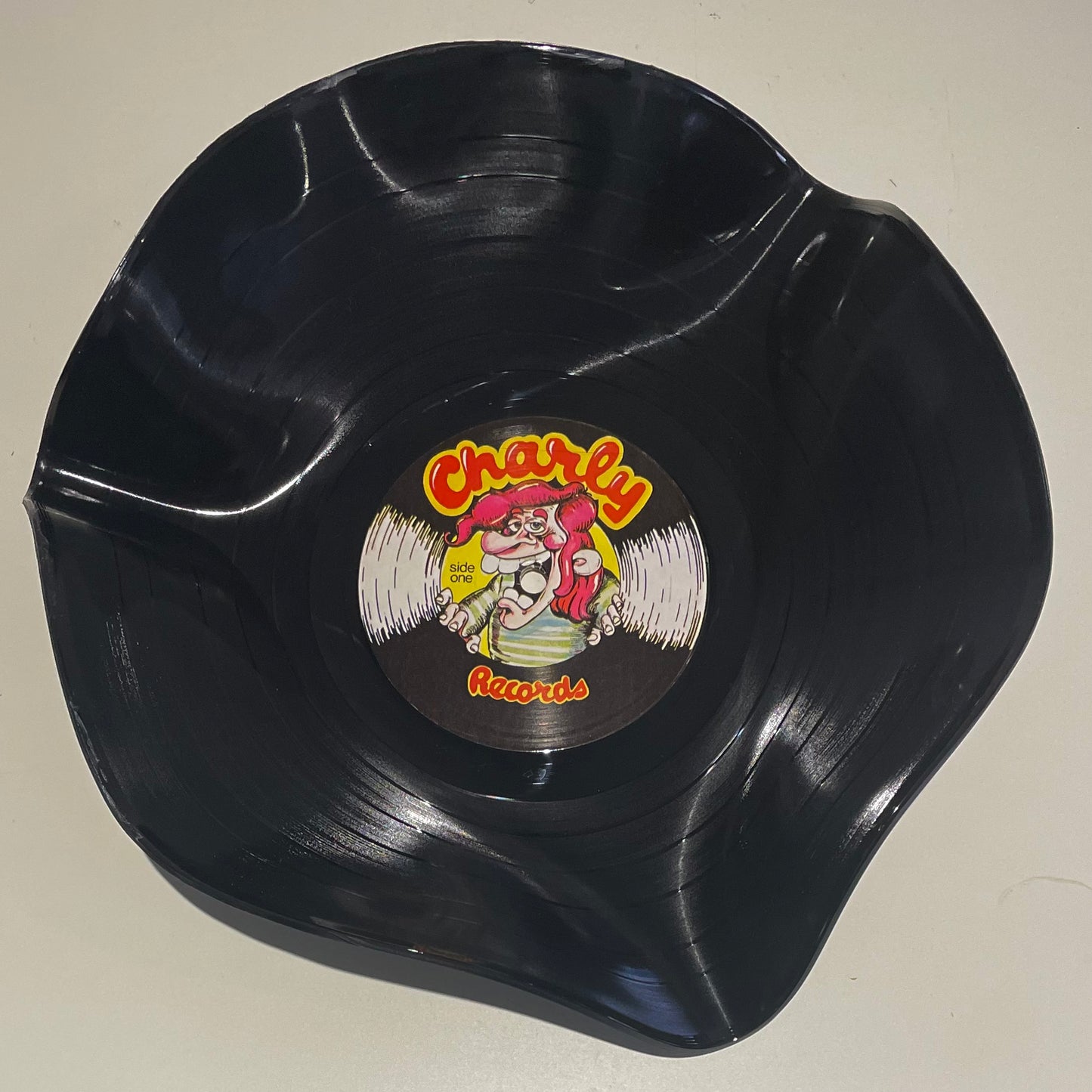 The 'Charly' Vinyl Record Bowl