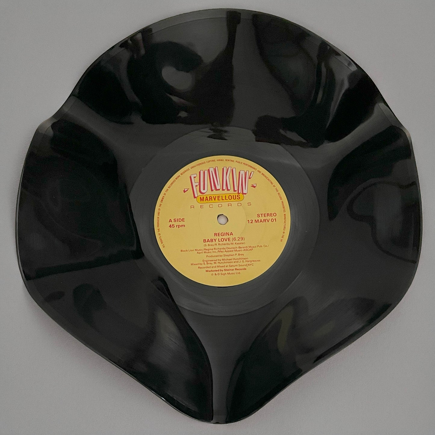 The ‘Funkin Marvellous’ 12" Vinyl Record Bowl