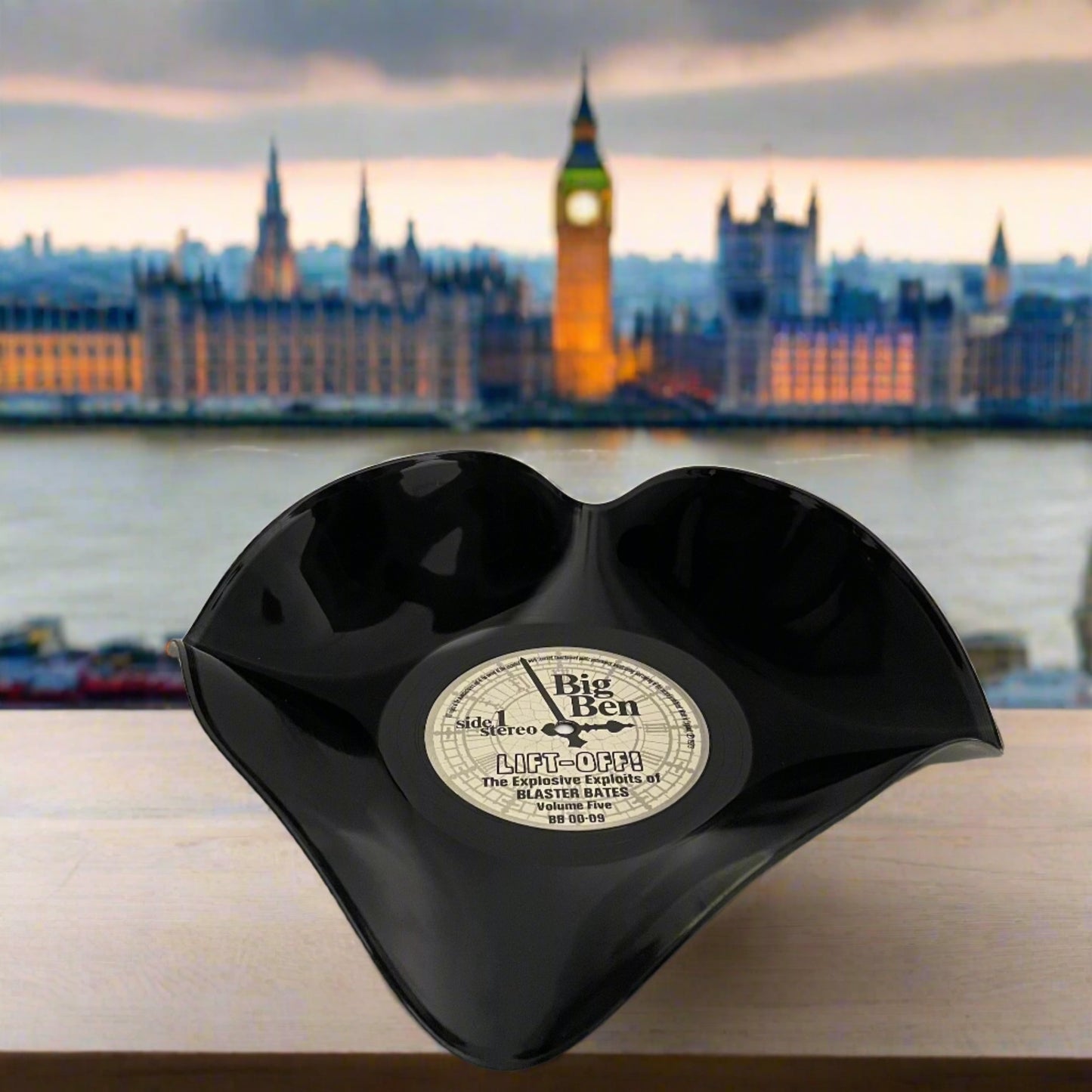 The ‘Big Ben’ 12" Vinyl Record Bowl