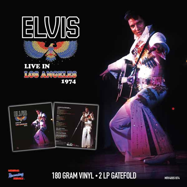 PRESALE - ELVIS PRESLEY - LIVE IN LOS ANGELES 1974 - Vinyl 2LP 180g