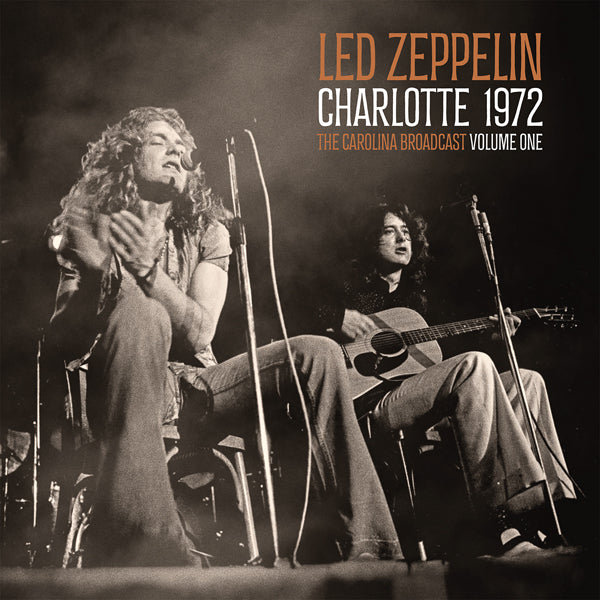 Led Zeppelin - CHARLOTTE 1972 VOL.1 - Vinyl 2LP - CLEAR