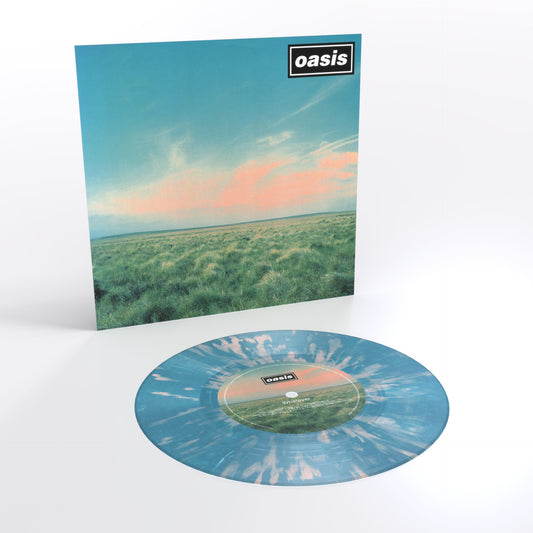 PRESALE - Oasis - Whatever - Vinyl 7" Single Pink & Blue Splatter Limited Edition Numbered